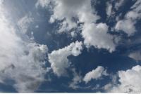 free photo texture of blue clouded clouds